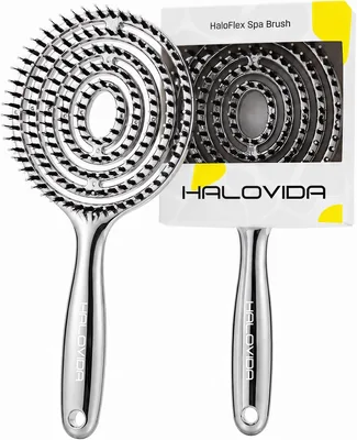 Cepillo para Cabello HALOVIDA Desenredante Anti-Frizz