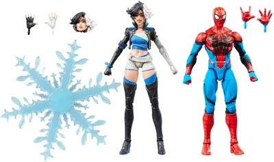 Marvel Legends Spider-Man & Luna Snow Action Figures