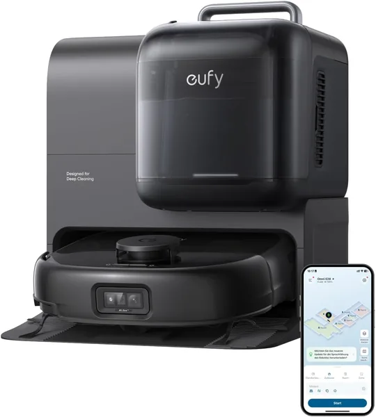 Eufy Omni E28 HydroJet: 81% Rabatt på allt-i-ett robotvägsugare med torkfunktion