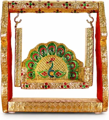 Laddu Gopal Jhula, Decorative Swing for Home Temple