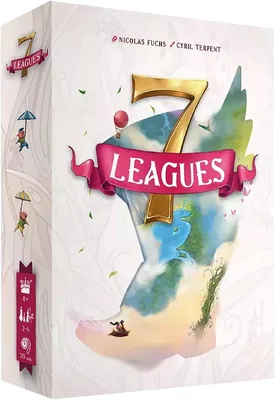 ATM Gaming 7 Leagues - Jeu de société - Stratégie et Atmosphère - Parfait pour la famille et les amis - Créez les meilleures combinaisons