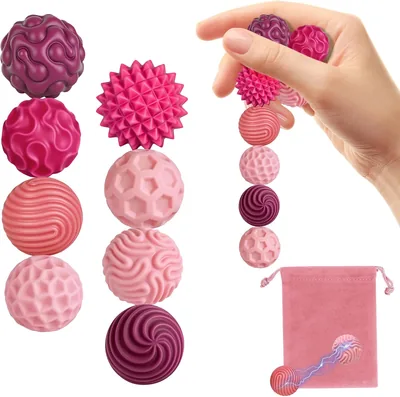 Zingbee Pack mit 8 Magnetischen Fidget-Spielzeug, Silikon-Magnetbällen, Anti-Stress-Bällen, Sensory Toy für Erwachsene und Kinder - Best Deal
