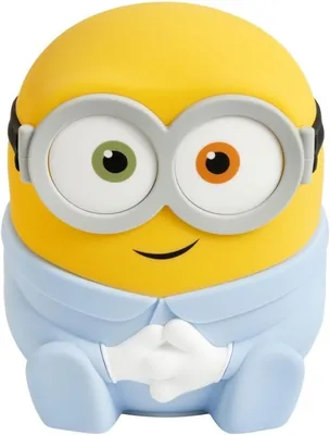 Minions Bob SquishyGlo Night Light, Rechargeable Lamp with Timer, 14% Off