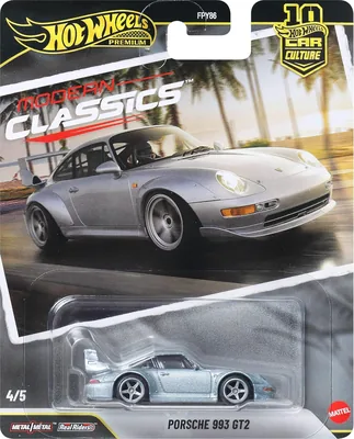 Hot Wheels Car Culture JKF16 Premium-Auto oder LKW im Maßstab 1:64 mit Reifen von Real Riders, Metallkarosserie und Ch