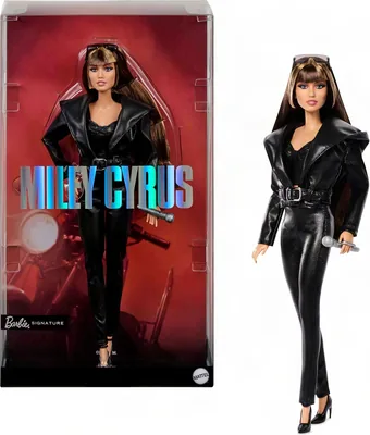Barbie Signature Miley Cyrus Doll with Faux Leather Outfit - Best Deal