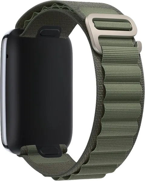 Nylon Loop Band Passar Apple Watch Ultra/2/1 SE/3/2/1 Series 11/10/9/8/7/6/5/4/3/2/1 - Justerbar, Lättväxt
