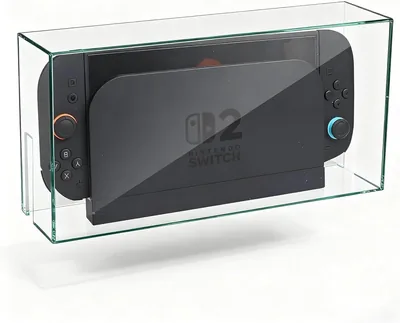 Cubre Polvo BuFan Transparente para Nintendo Switch 2/OLED/Lite, Protector contra Rayones