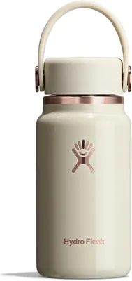 Hydro Flask Micro Bottle 6.7 Oz Insulated Leak Proof - Linen Rose Gold 15% Off