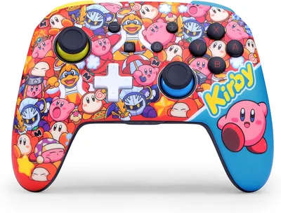 PowerA Enhanced Wireless Controller for Nintendo Switch - World of Kirby, Switch Lite/Switch