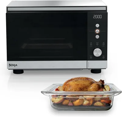 Ninja Crispi Microwave Air Fryer MW101 Silver