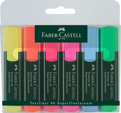 Faber Castell Classic Highlighter Wallet Of 6, Green - 26% Off