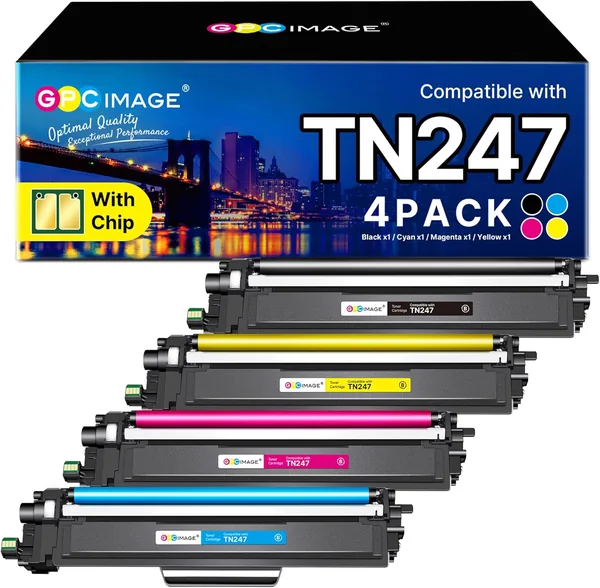 TN247 DCP-L3550CDW Toner Compatible TN-243CMYK pour Brother, Meilleure Offre