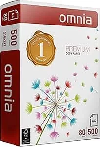 ورق نسخ Omnia - 80 جم - 500 أوراق | خصم 5% الآن