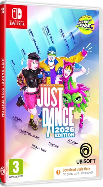 Just Dance 2026 (Switch) Code in Box
