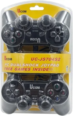 Double Shock Twin USB Controller - Gaming Joystick