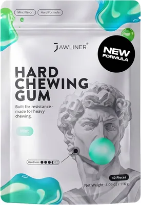 JAWLINER Hard Gum - Jawline Training Gum