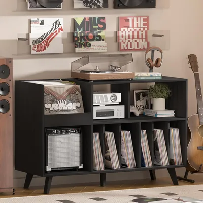 LELELINKY Record Player Stand - Best Deal