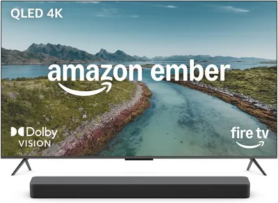 Ember 55" QLED Fire TV with Soundbar - 15% Off