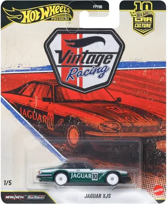 Hot Wheels Jaguar XJS Car Collection Premium Die Cast Toy Car 1:64 Scale