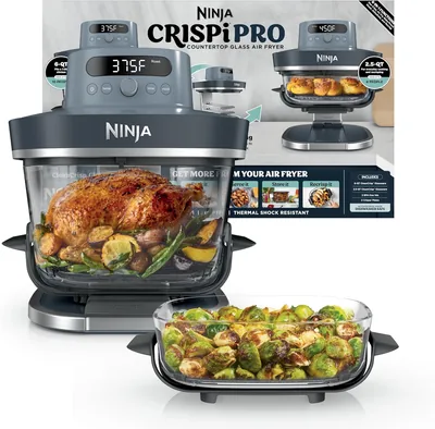 Ninja Crispi Pro Glass Air Fryer AS101CY Best Deal