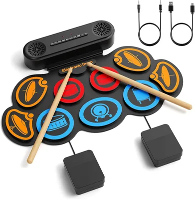 Zyncove Electronic Drum Set, 9 Pads