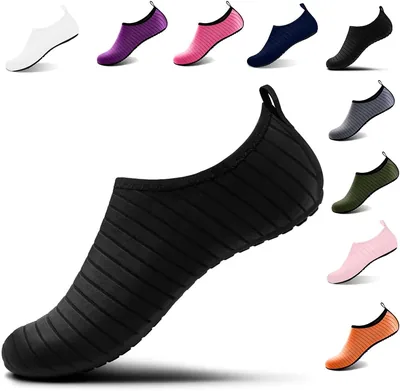 Steppli Wasserschuhe für Damen und Herren – Badeschuhe, Schwimmschuhe, Strandschuhe – Blau, Größe 39/40 – Best Deal