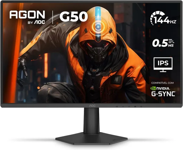 Monitor Gamer AOC AGON G50 24" 144Hz 0.5ms IPS HDR10 G-SYNC 24G50F