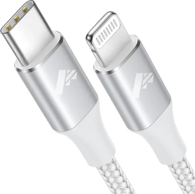 Aioneus USB C a Lightning Cable 1.8M, Cavo di Ricarica Rapida Certificato MFi per iPhone