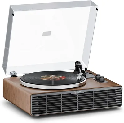 4 Stereo Speaker Bluetooth Turntable