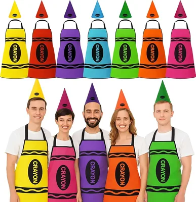 COSOUKE Crayon Costume 7 Pack - Best Deal