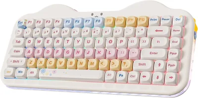 YUNZII C75 Cute Keyboard 6% Off