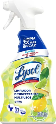 Limpiador Desinfectante Multiusos Lysol Citrus 650 ml