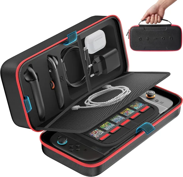 Switch 2 Bag for Nintendo Switch 2/OLED/Original, Joy-Con 2 and Console