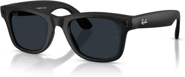 Ray-Ban Meta (Gen 2) Wayfarer AI Glasses for Men, Women - 12 MP Camera, 3K Ultra HD Video, Open-Ear 