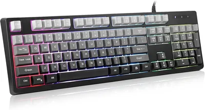 HUO JI Gaming Keyboard RGB LED Backlit Best Deal