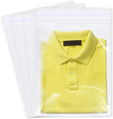 LMWNFEU 30x40+4cm Cellophane Bags, 100 Pcs Self Sealing OPP for Packaging