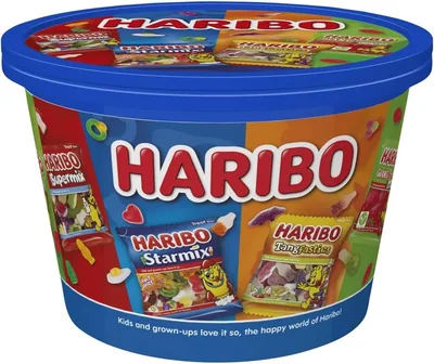 Haribo Sharing Tub 600g Gummy Sweets