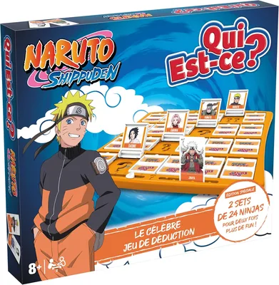 Qui Est Ce Naruto : Les Moves Gagnants - Jeu de Société pour 2 Joueurs à partir de 6 ans - Version Française