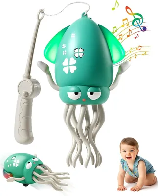 BUMOKO Juguete de Pulpo de Baile Eléctrico con Sonido y Luces LED, Evitación Automática de Obstáculos - Mejor Oferta