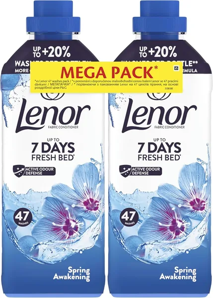 Lenor Płyn do płukania tkanin 94 prań, Spring Awakening, Świeża pościel przez 7 dni - Najlepszy Ceny