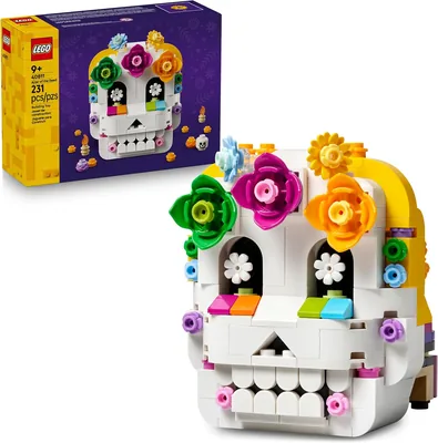 Altar de Muertos Calavera Decorativa LEGO 40811