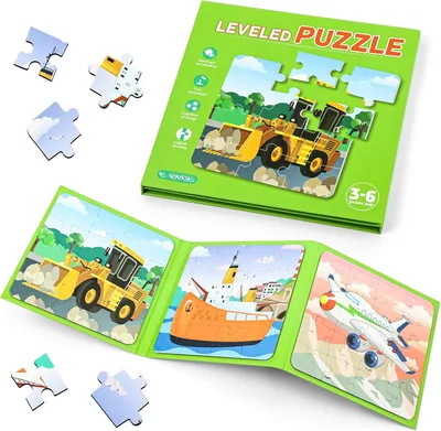 Magnetische Puzzelspellen Ook voor Kinderen van 3-7 Jaar - Montessori Spel met Magneetdieren