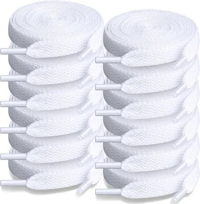 RUKKOVIL 6 Pares de Agujetas para Tenis - Cordones Deportivos
