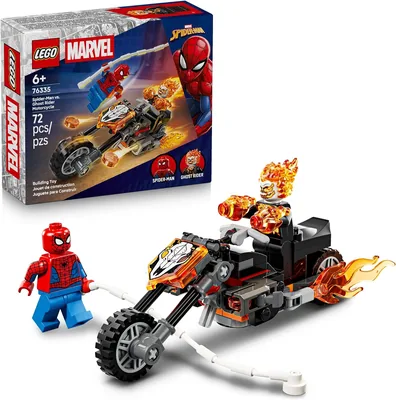 LEGO Marvel Spider-Man vs. Ghost Rider Motorcycle Building Toy Best Deal