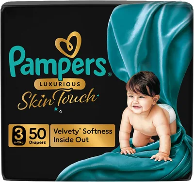 Pampers Skin Touch Premium Diapers Size 3-6 (47% Off)