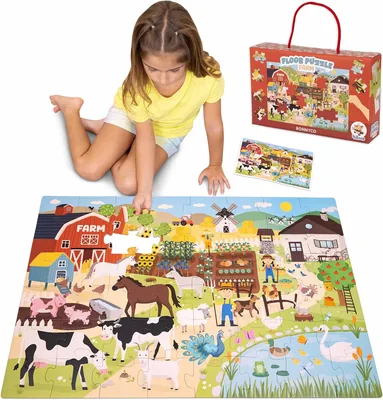Bonnyco Farm Animal Jigsaw Puzzle XXL Deal