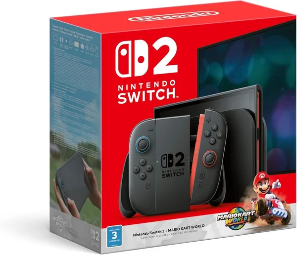 Nintendo Switch 2 Console + Mario Kart World Bundle, UAE Version