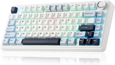 Aula F75 Pro Tri-Mode Gasket Mechanical Keyboard 80 Keys 75% Layout