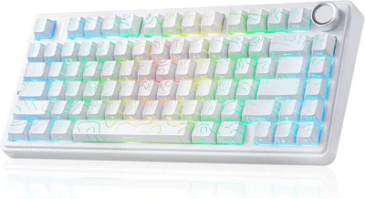 Aula F75 Pro Wireless Mechanical Keyboard, 75% Hot Swappable, Best Deal
