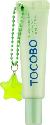 TOCOBO Cica Calming Sun Serum SPF50+ PA++++ 10 ml | Protector Solar Facial Coreano Calmante con Centella Asiática | Hidratante - 27% de descuento